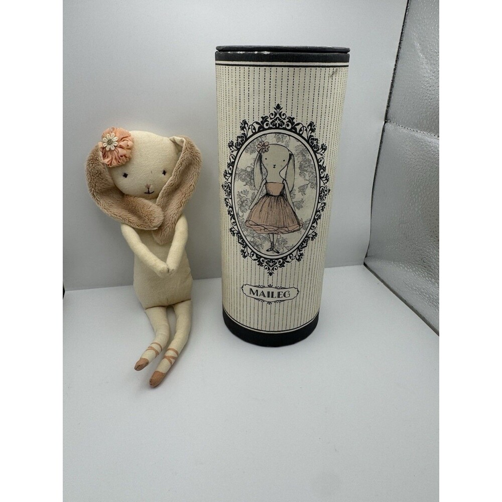 Maileg Dancing Ballerina Bunny Rabbit Doll Magnetic Hands 9” Doll Only